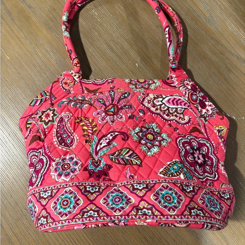 Vibrant Pink Paisley Women's Bag